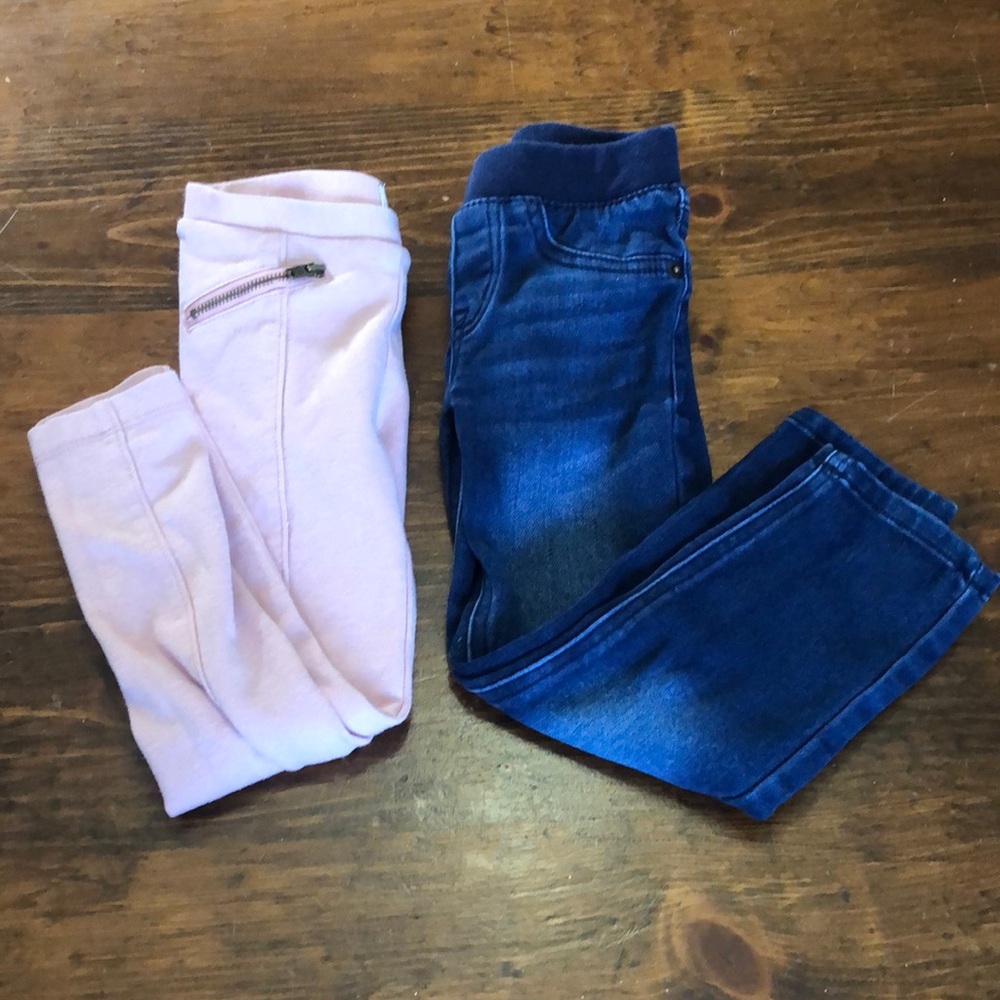 Set of 4T Girls Pants